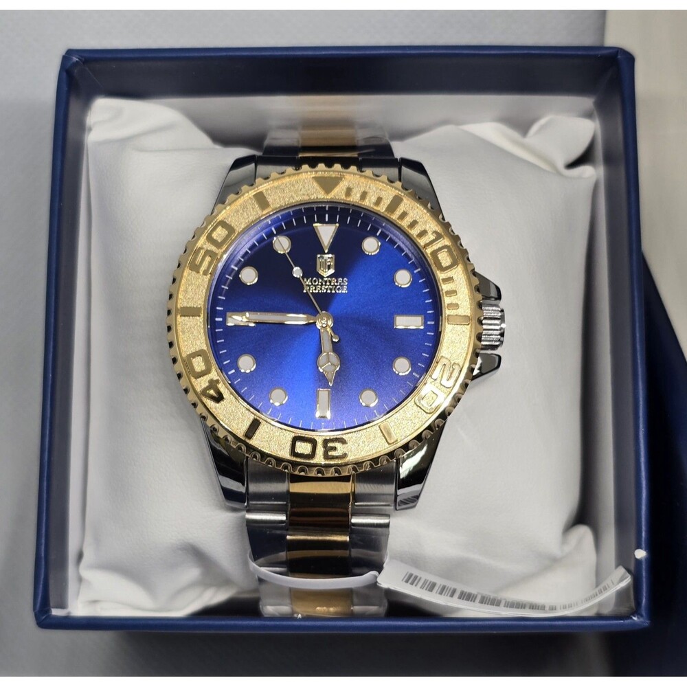 Montres Prestige X Invicta Men's Watch 43mmTwo Tone Gold Steel MPW-0265 - Picture 4 of 7